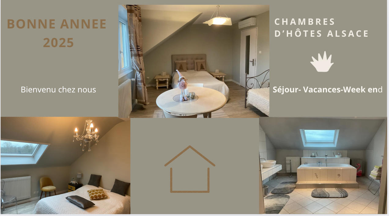 Nos voeux pour 2025 destination Alsace