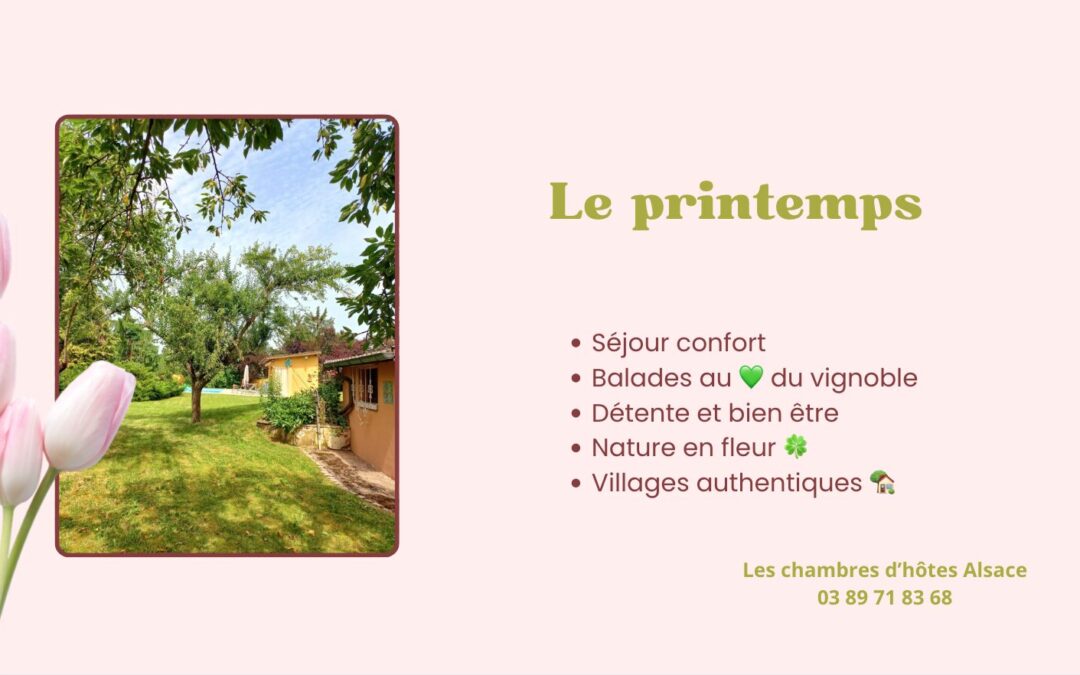 Printemps en Alsace